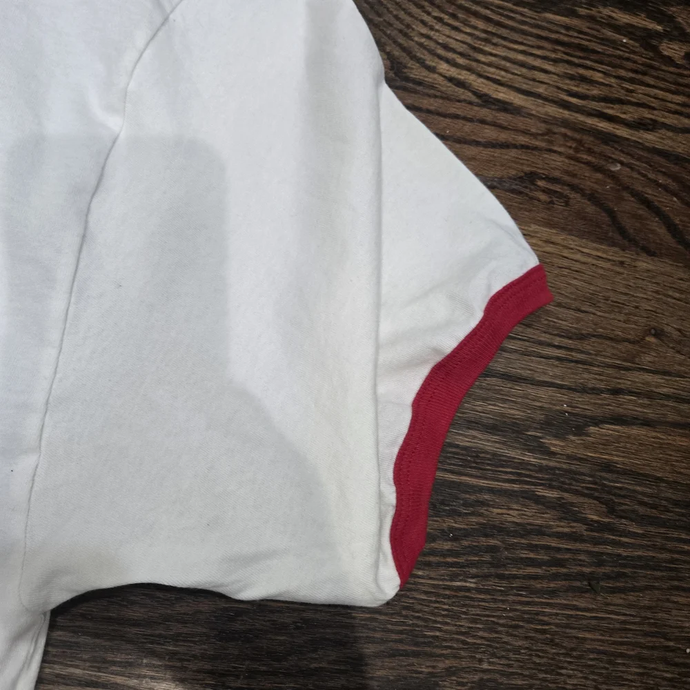 Vans Men's White & Red Ringer T-Shirt - Automobile Graphic XXL NWT - Picture 4 of 6